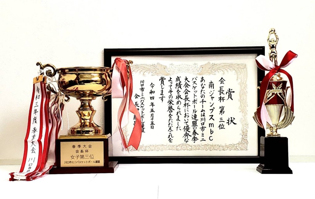 2022年度川口市ミニバス春季大会女子結果